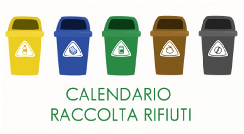 Calendario raccolta rifiuti 2026