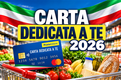 Carta Dedicata a Te 2026-2027